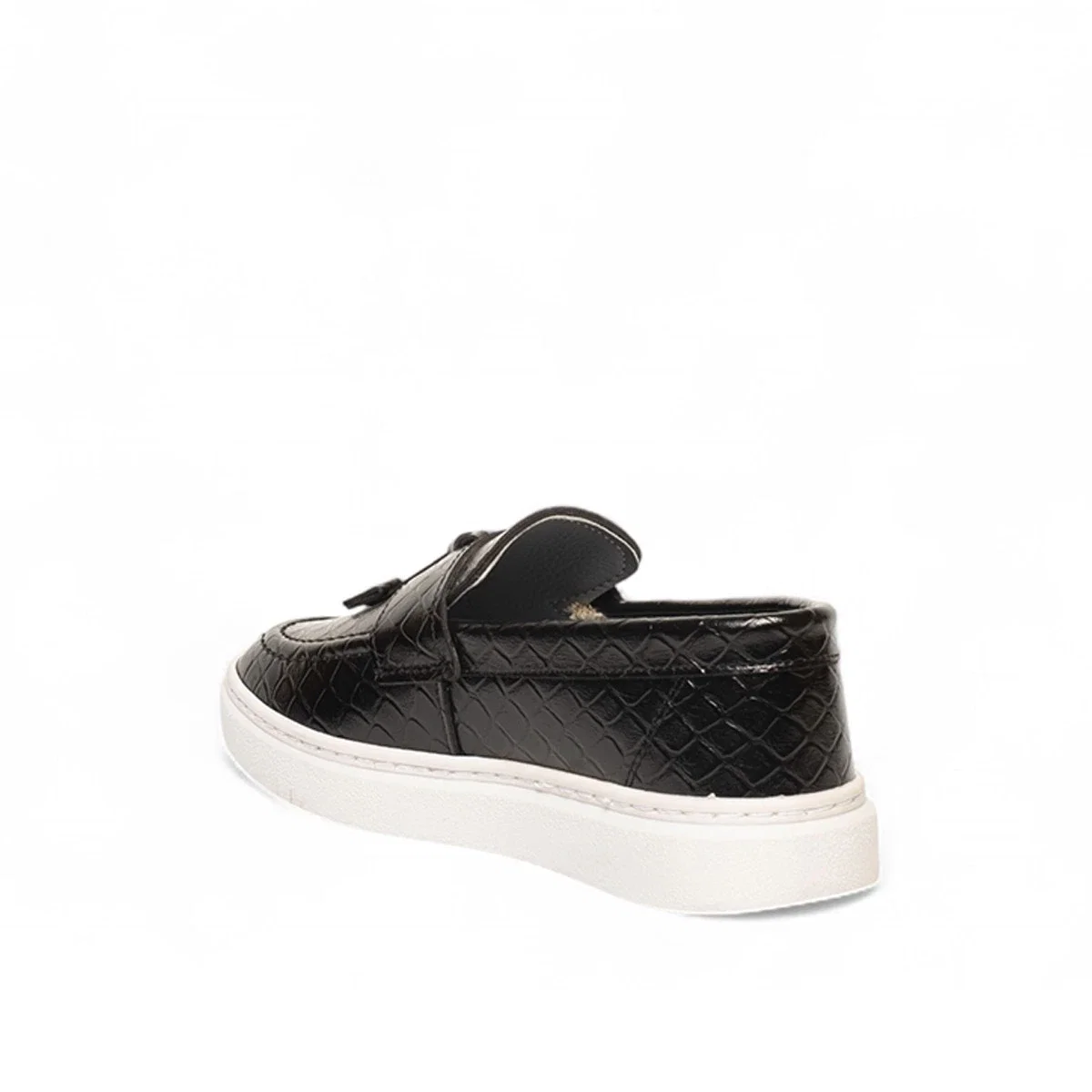 Genel Filet Loafer Ayakkabı 101 Kroko Siyah