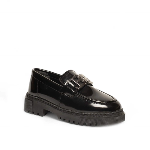 Genel Filet Loafer Ayakkabı 200 Rugan Siyah - Görsel 2