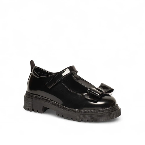 Genel Filet Loafer Ayakkabı 201 Rugan Siyah - Görsel 2