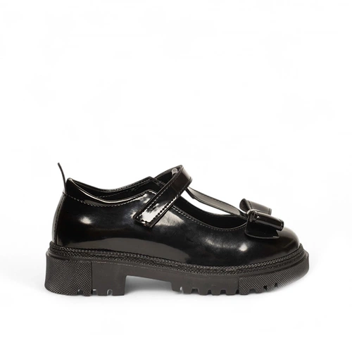 Genel Filet Loafer Ayakkabı 201 Rugan Siyah - Görsel 1