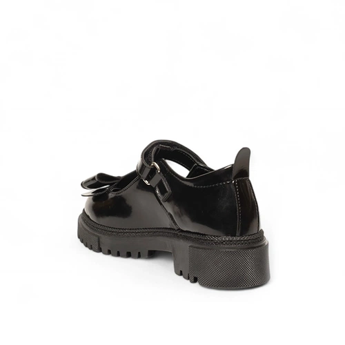Genel Filet Loafer Ayakkabı 201 Rugan Siyah - Görsel 3