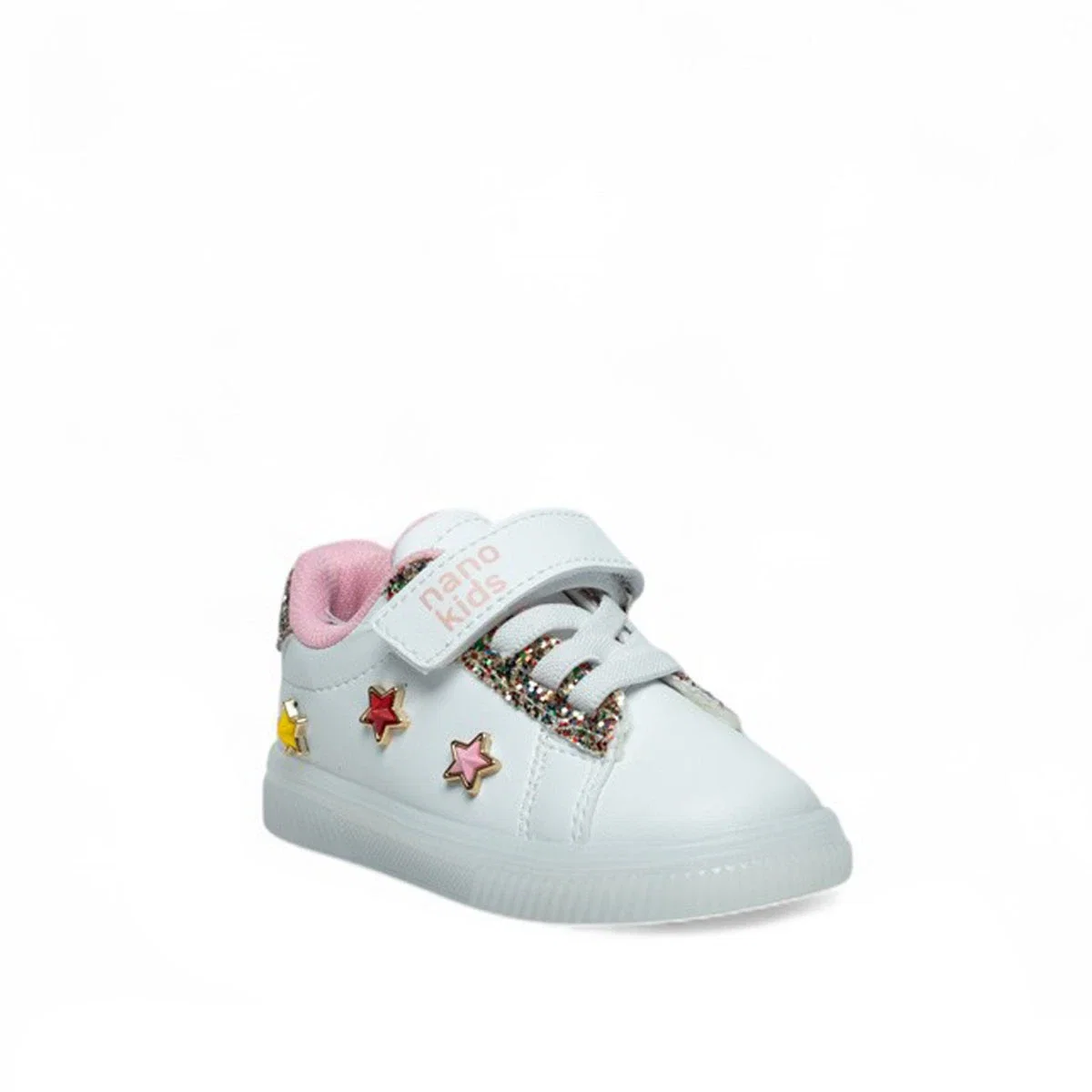 Nano Kids Bebe 1893 Cilt Beyaz Pembe Yıldızlı