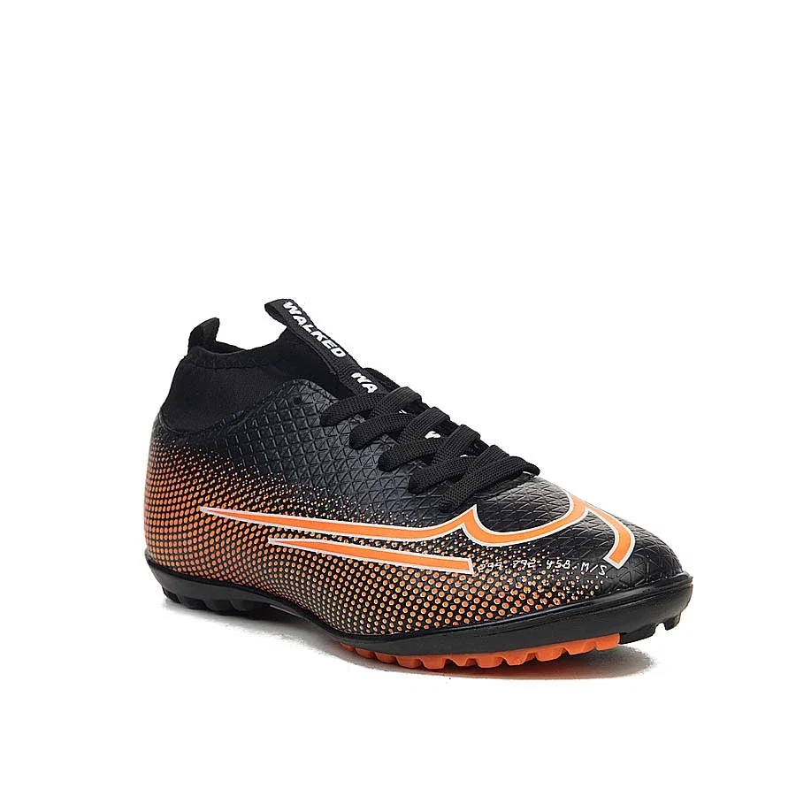 Walked Garson 437 Halı Saha Siyah Turuncu