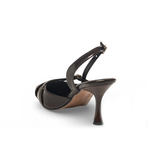 Renas Zenne Stiletto 3001 Rugan Kahve - Görsel 3