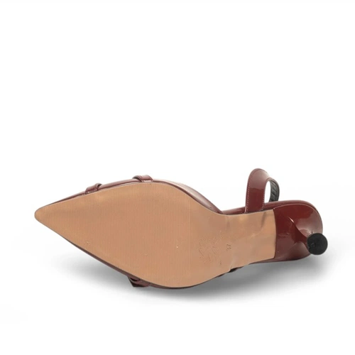 Renas Zenne Stiletto 3001 Rugan Bordo - Görsel 4