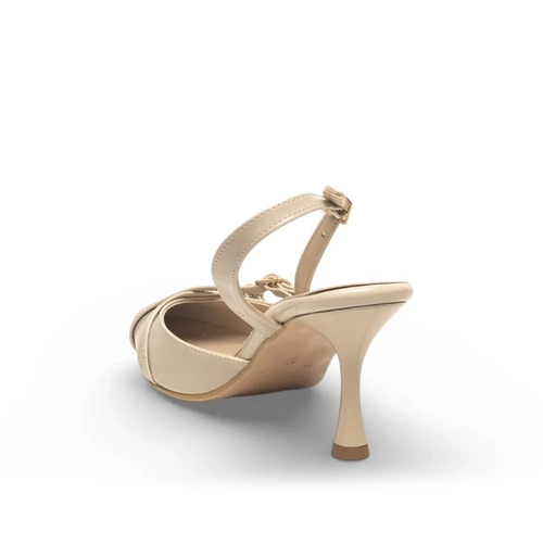 Renas Zenne Stiletto 3001 Rugan Bej - Görsel 3