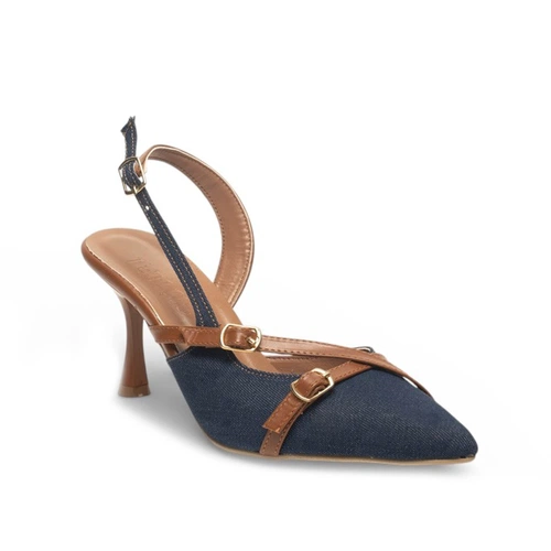 Renas Zenne Stiletto 3001 Koyu Kot Taba - Görsel 2