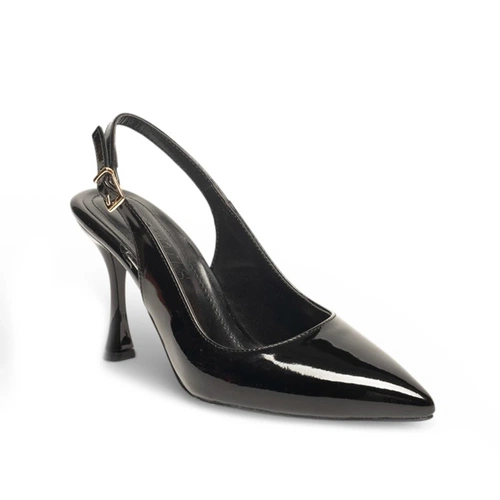 Renas Zenne Stiletto 2193 Rugan Siyah - Görsel 2