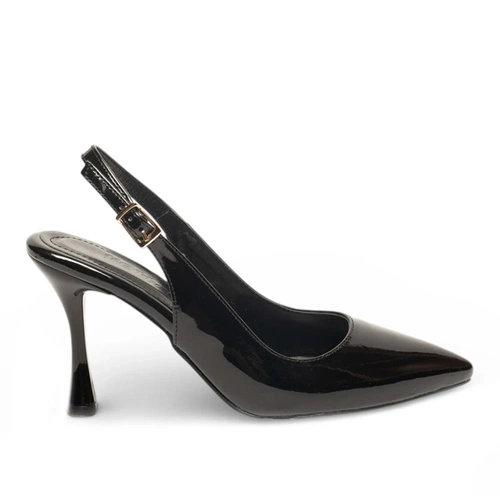 Renas Zenne Stiletto 2193 Rugan Siyah - Görsel 1