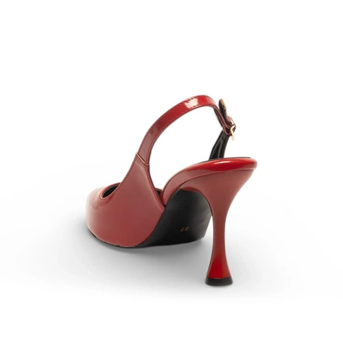 Renas Zenne Stiletto 2193 Rugan Kırmızı - Görsel 3