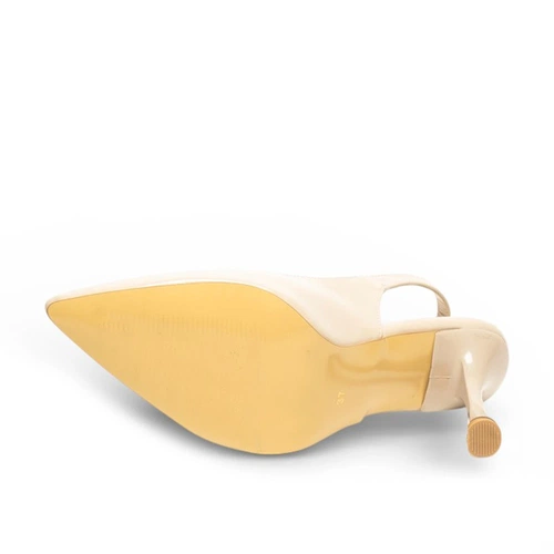 Renas Zenne Stiletto 2193 Rugan Bej - Görsel 4