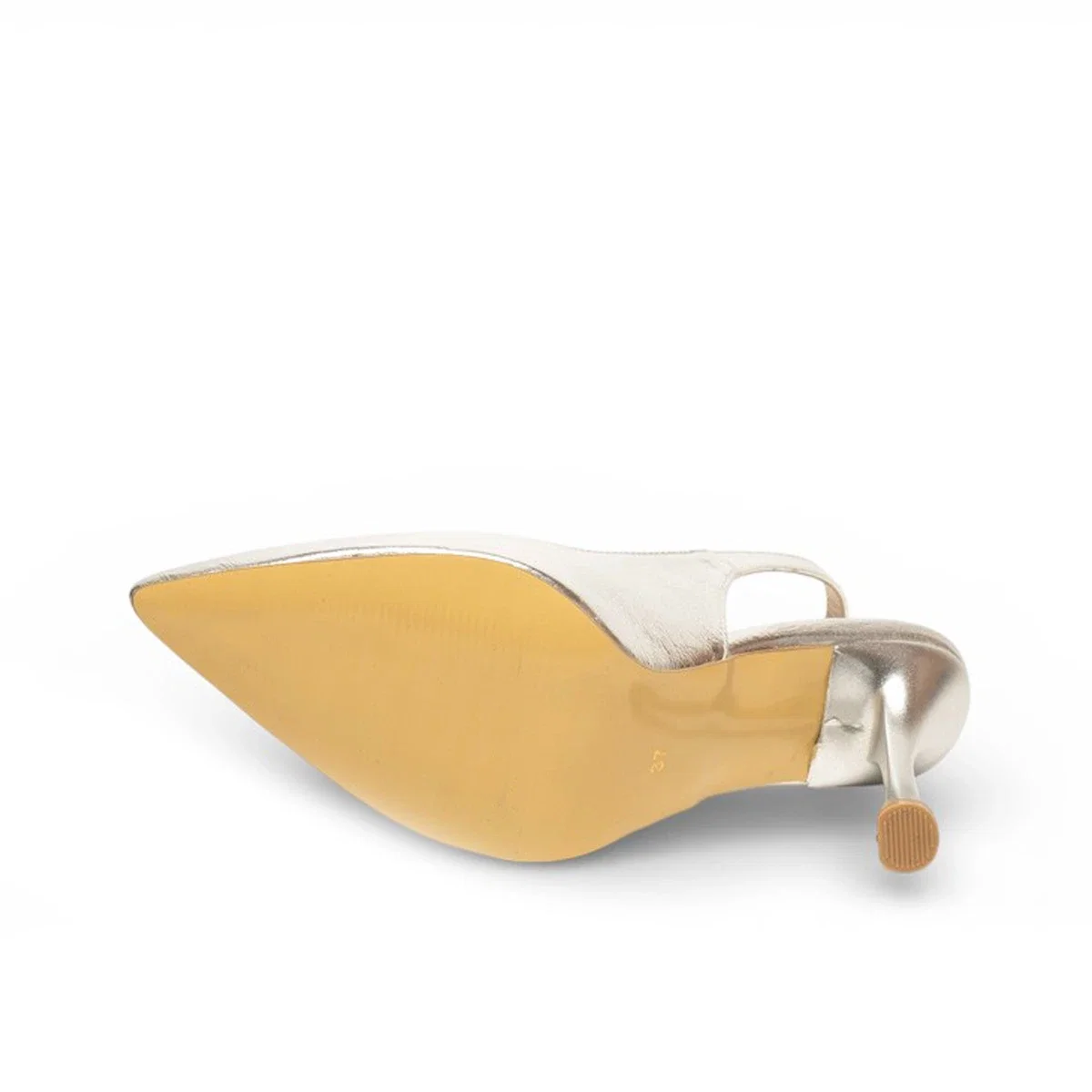 Renas Zenne Stiletto 2193 Metalik Gümüş