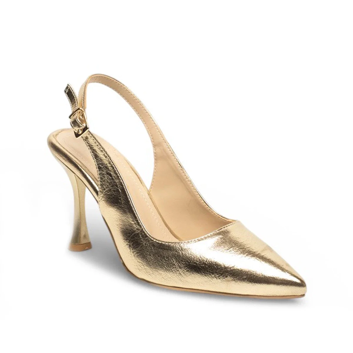 Renas Zenne Stiletto 2193 Metalik Altın.