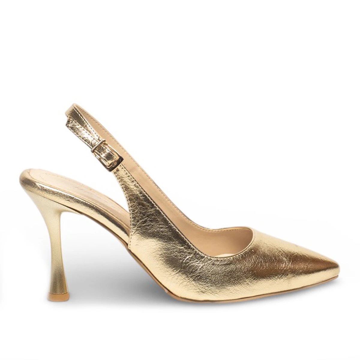 Renas Zenne Stiletto 2193 Metalik Altın.