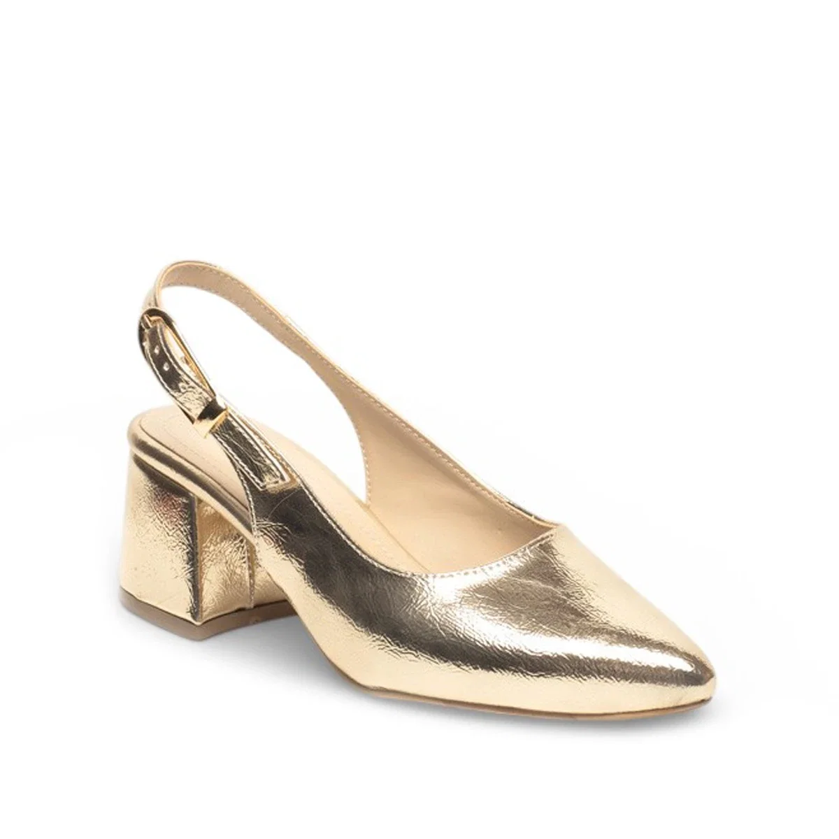 Renas Zenne Topuklu Stiletto 51873 Metalik Altın