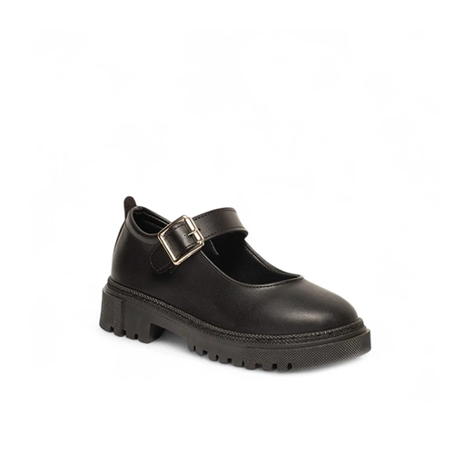 Genel Bebe Loafer Ayakkabı 202b Cilt Siyah - Görsel 2