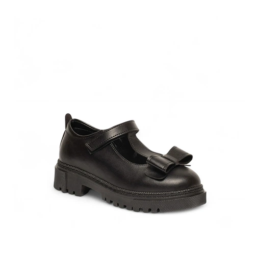 Genel Bebe Loafer Ayakkabı 201b Cilt Siyah - Görsel 2