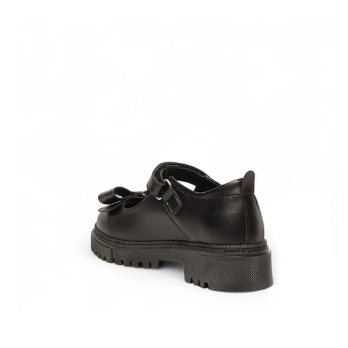 Genel Bebe Loafer Ayakkabı 201b Cilt Siyah - Görsel 3