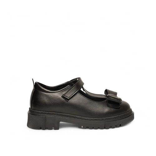 Genel Bebe Loafer Ayakkabı 201b Cilt Siyah - Görsel 1