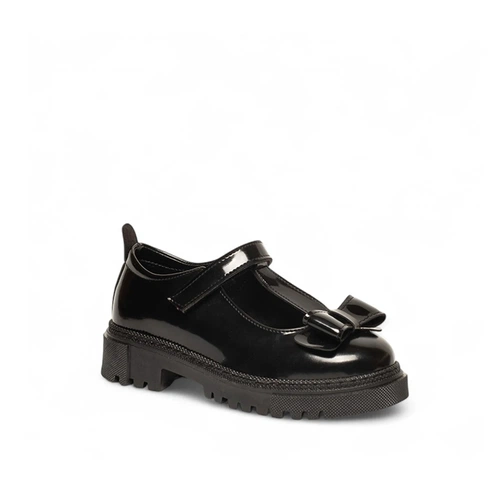 Genel Bebe Loafer Ayakkabı 201b Rugan Siyah - Görsel 2
