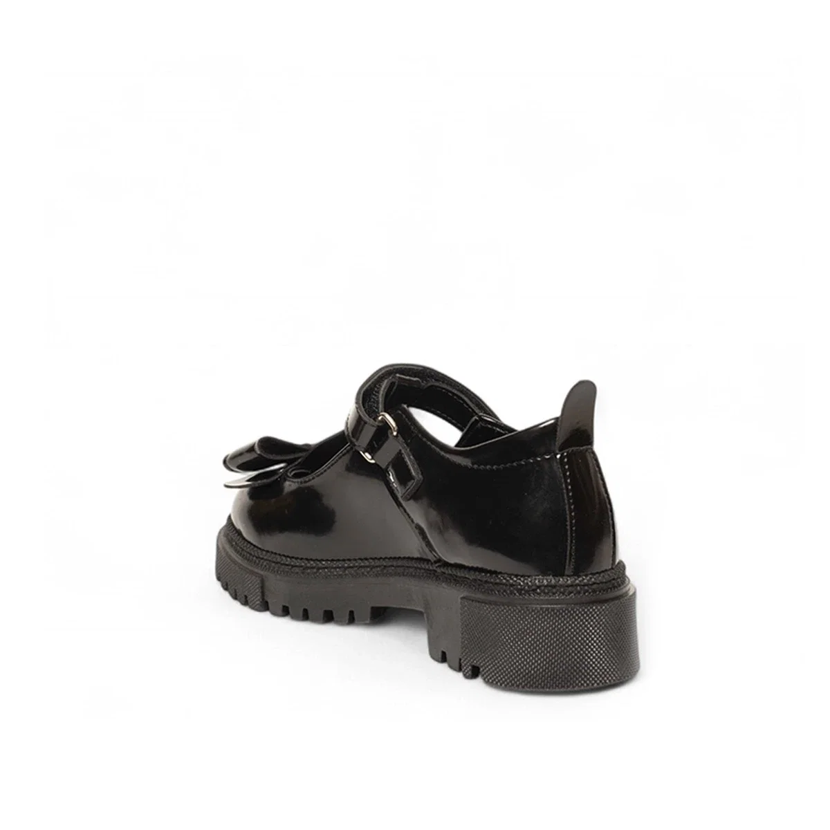 Genel Bebe Loafer Ayakkabı 201b Rugan Siyah