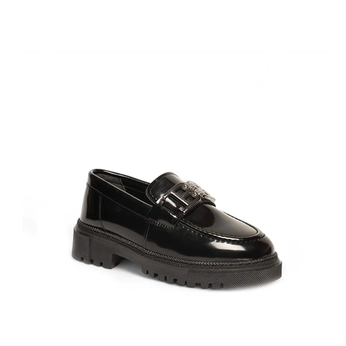 Genel Bebe Loafer Ayakkabı 200b Rugan Siyah - Görsel 2
