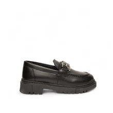 Genel Bebe Loafer Ayakkabı 200b Cilt Siyah