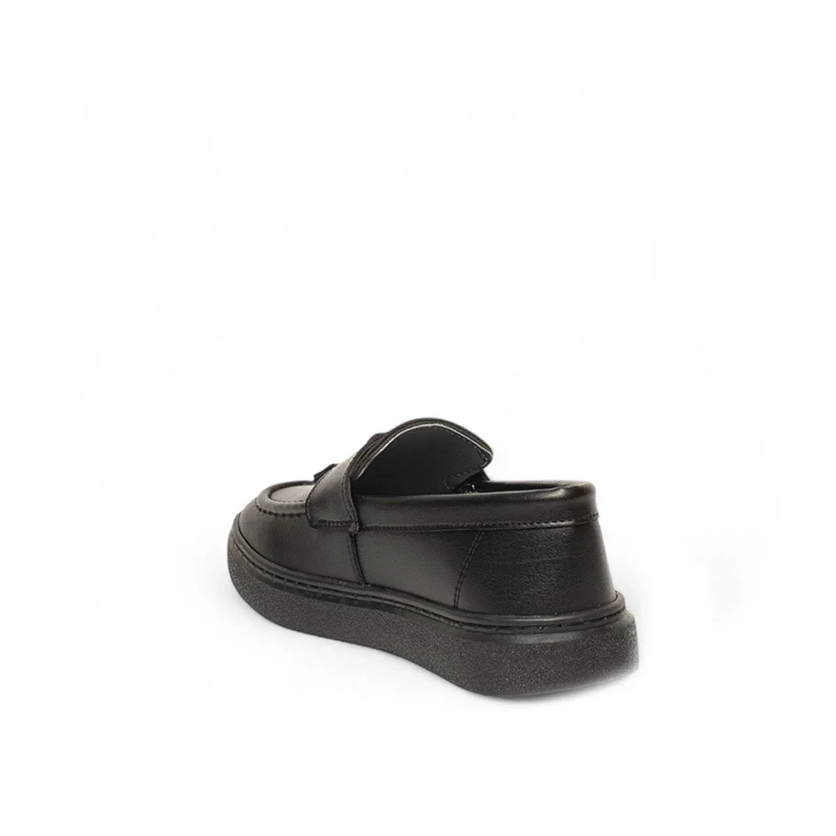 Genel Bebe Loafer Ayakkabı 101b Cilt Siyah