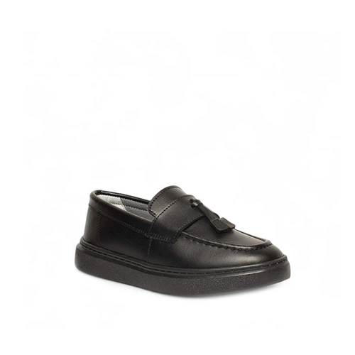 Genel Bebe Loafer Ayakkabı 101b Cilt Siyah - Görsel 2