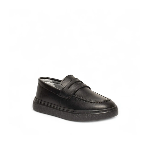 Genel Bebe Loafer Ayakkabı 100b Cilt Siyah - Görsel 2