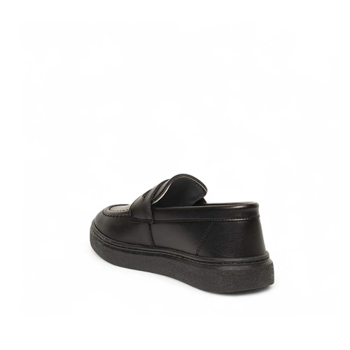 Genel Bebe Loafer Ayakkabı 100b Cilt Siyah - Görsel 3