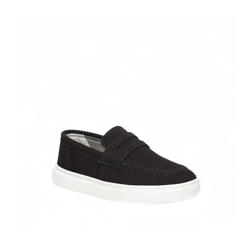 Genel Bebe Loafer Ayakkabı 100b Süet Siyah - Görsel 2