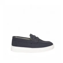 Genel Bebe Loafer Ayakkabı 100b Süet Lacivert
