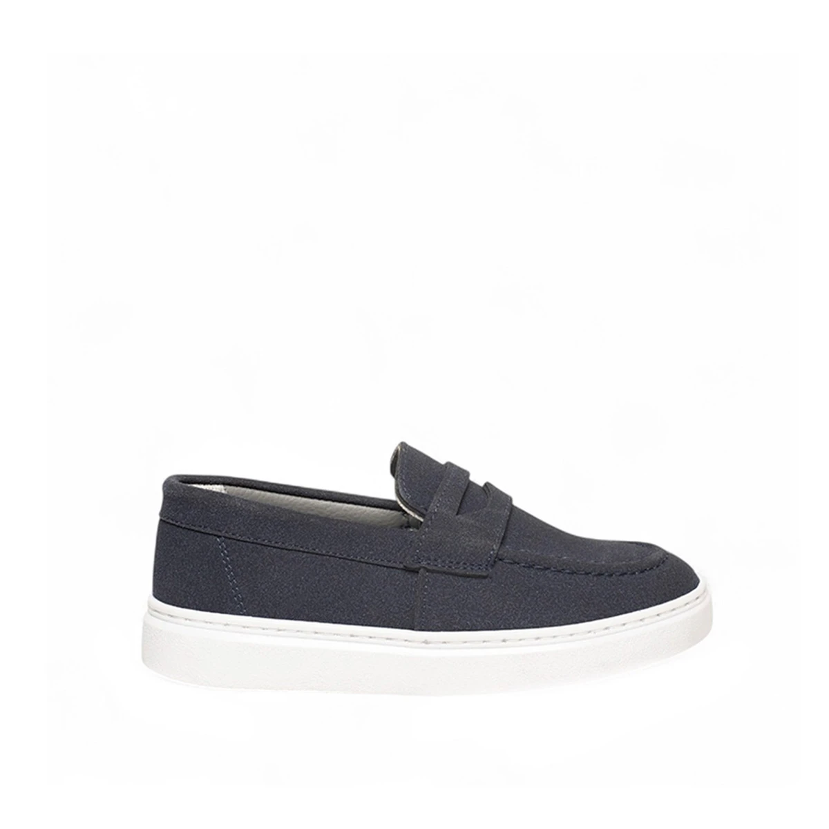 Genel Bebe Loafer Ayakkabı 100b Süet Lacivert
