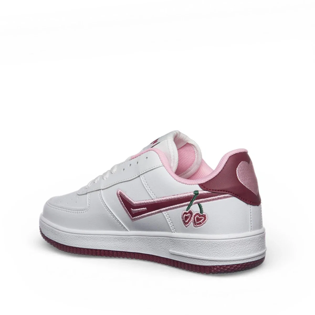 Lambirlent Zenne 2195-1 Cilt Beyaz Bordo