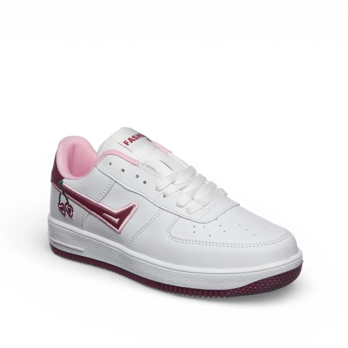 Lambirlent Zenne 2195-1 Cilt Beyaz Bordo