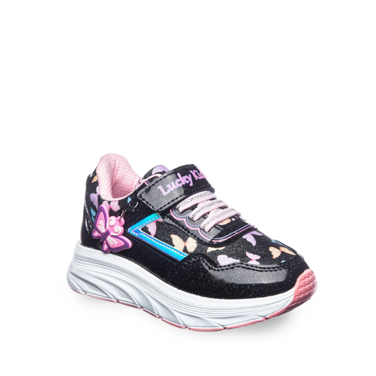 Lucky Kids Patik 3060 Cilt Simli Siyah - Görsel 2