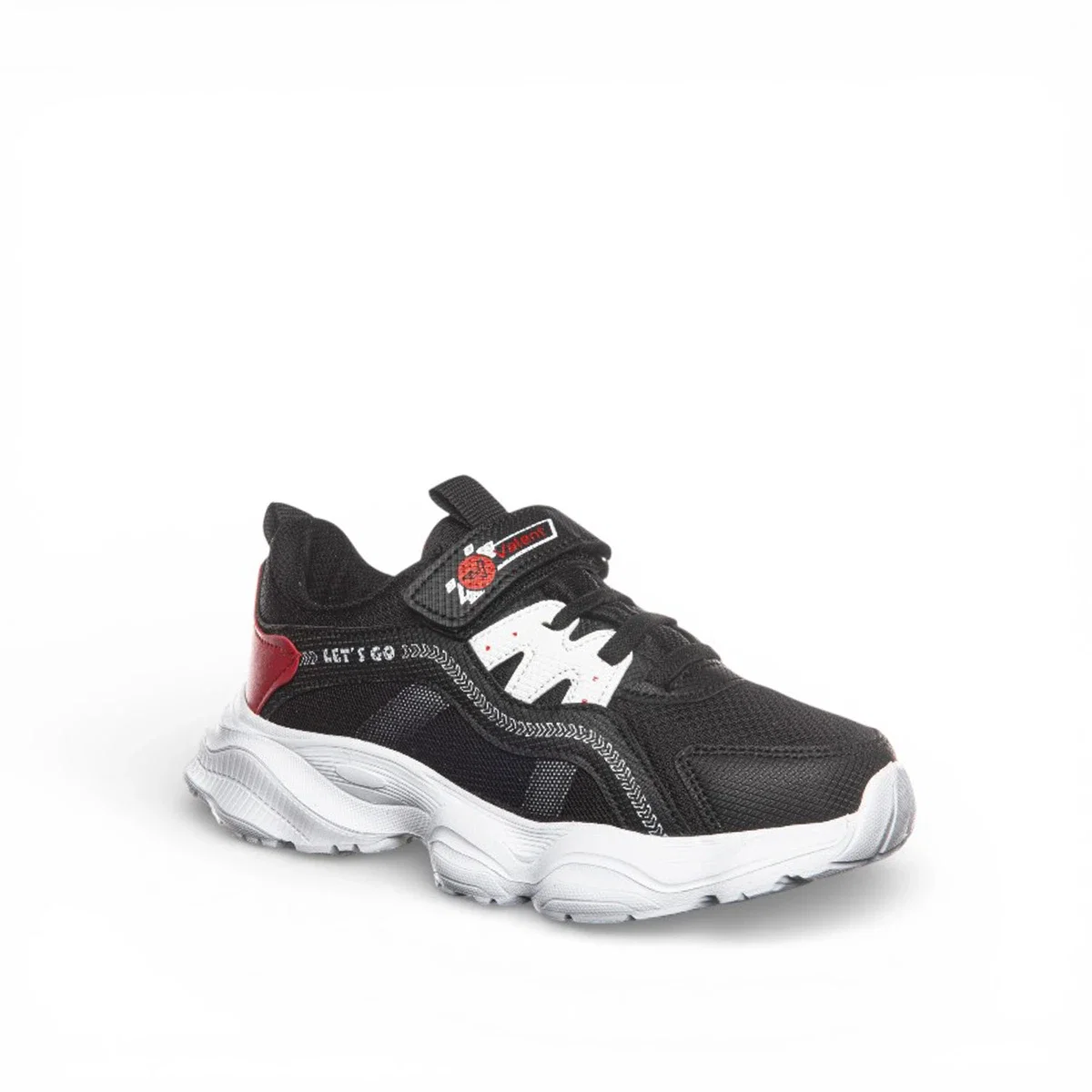 Valent Filet C-01 Anorak Siyah Kırmızı