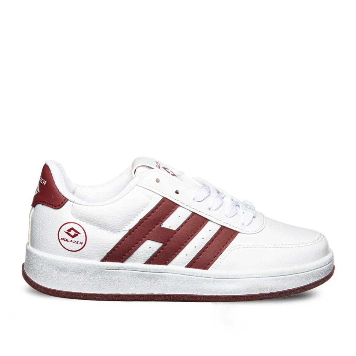 Solazer Garson Spor 037 Cilt Beyaz Bordo---
