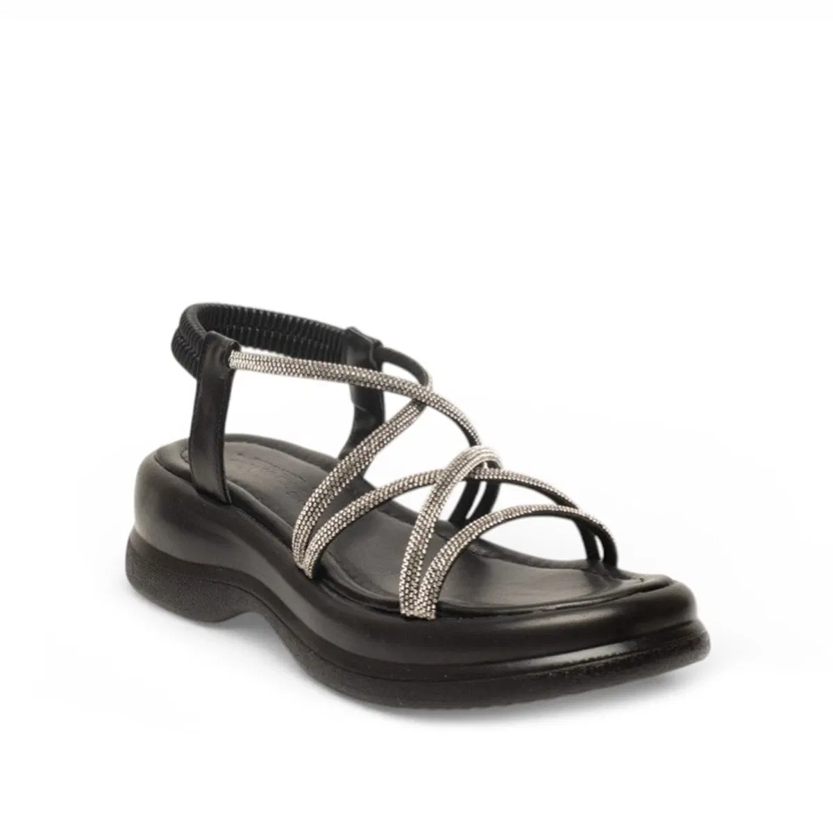 Genel Zenne Sandalet 09 Cilt Siyah - Görsel 2