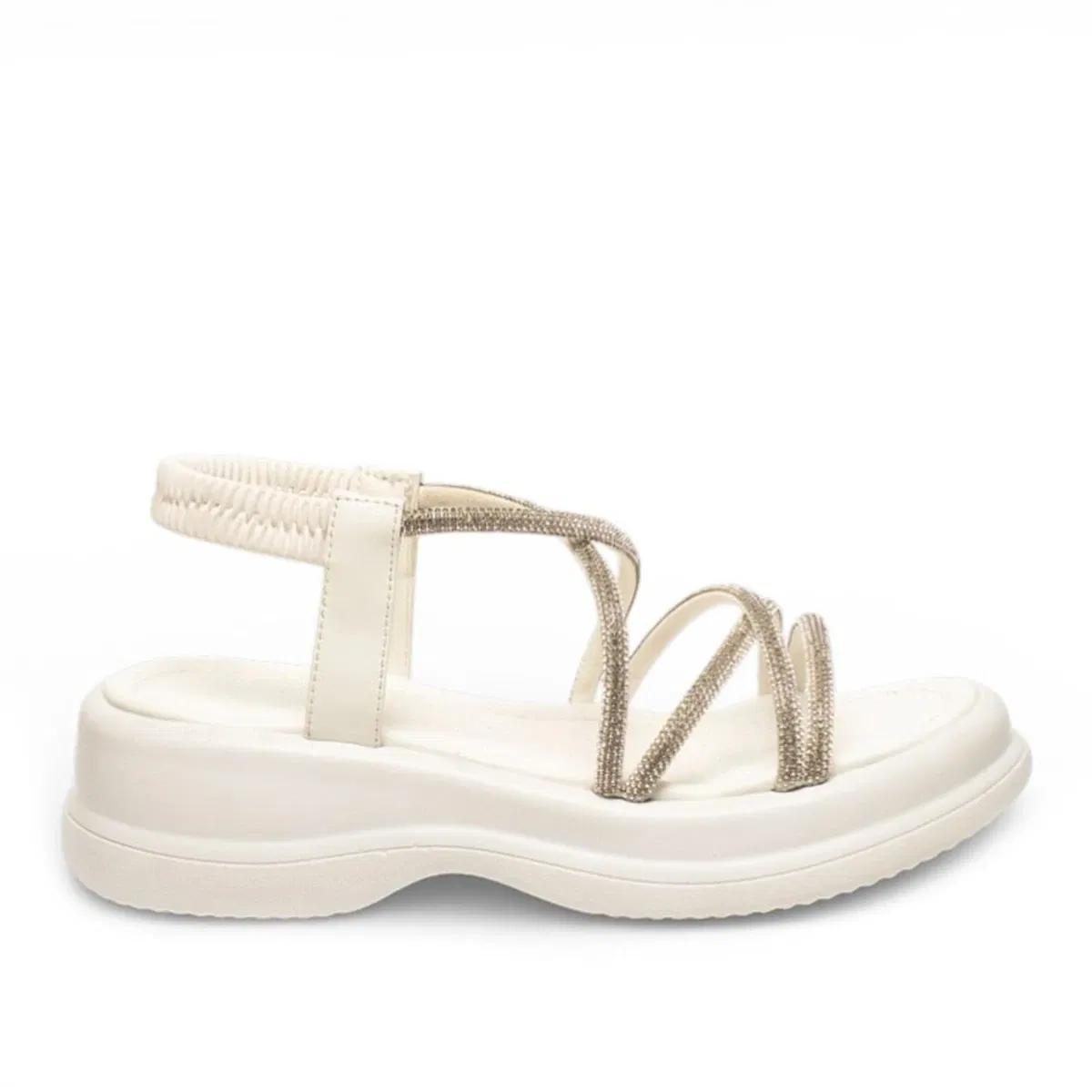 Genel Zenne Sandalet 09 Cilt Beyaz - Görsel 1