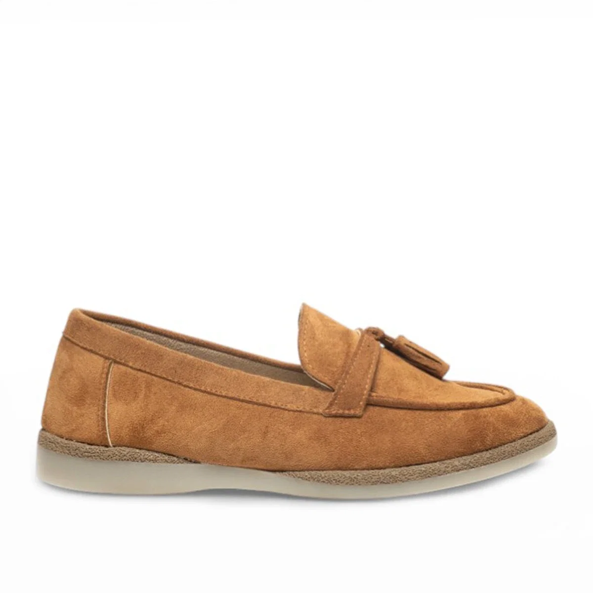 Genel Zenne Loafer 014 Süet Taba