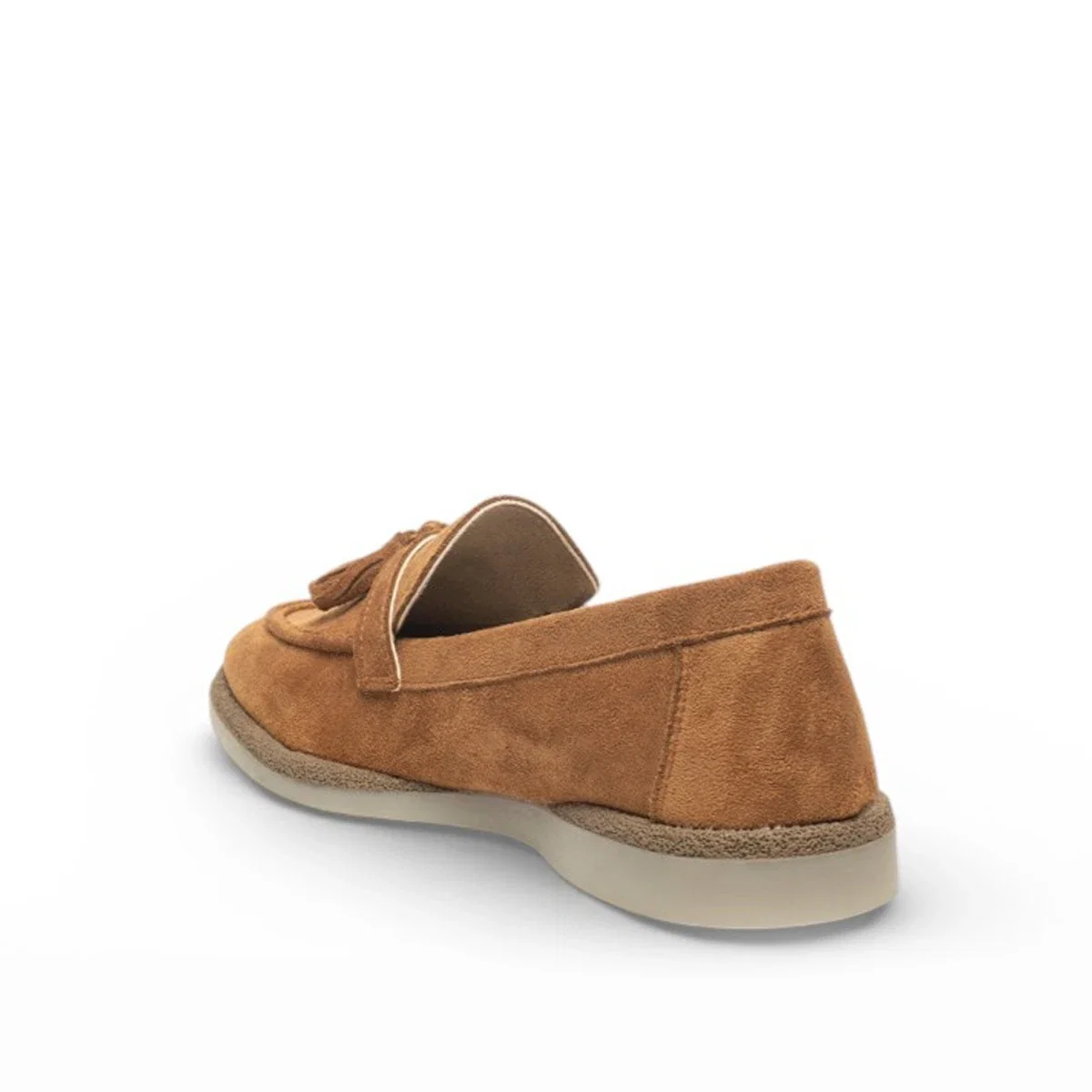 Genel Zenne Loafer 014 Süet Taba