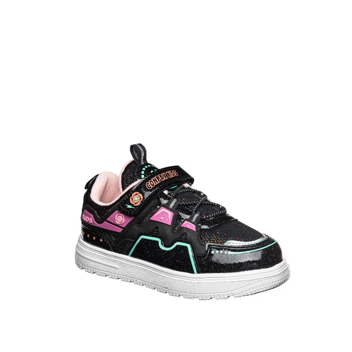 Conpax Kids Filet 303 Anorak Siyah Simli