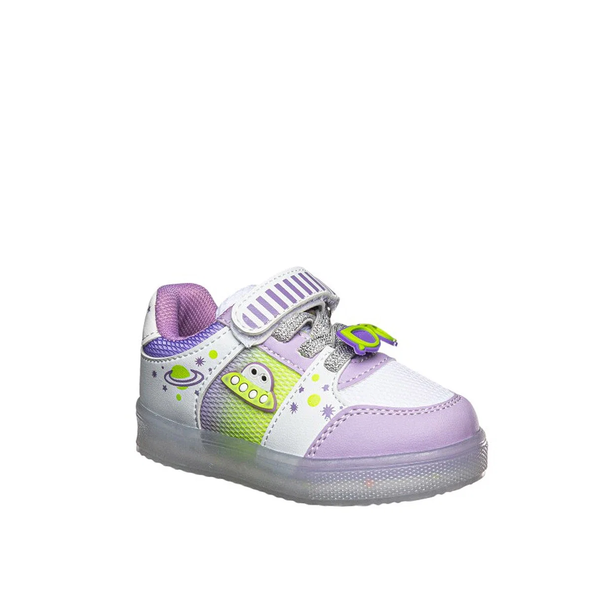 Yumix Bebe 03 Anorak Lila Beyaz - Görsel 2