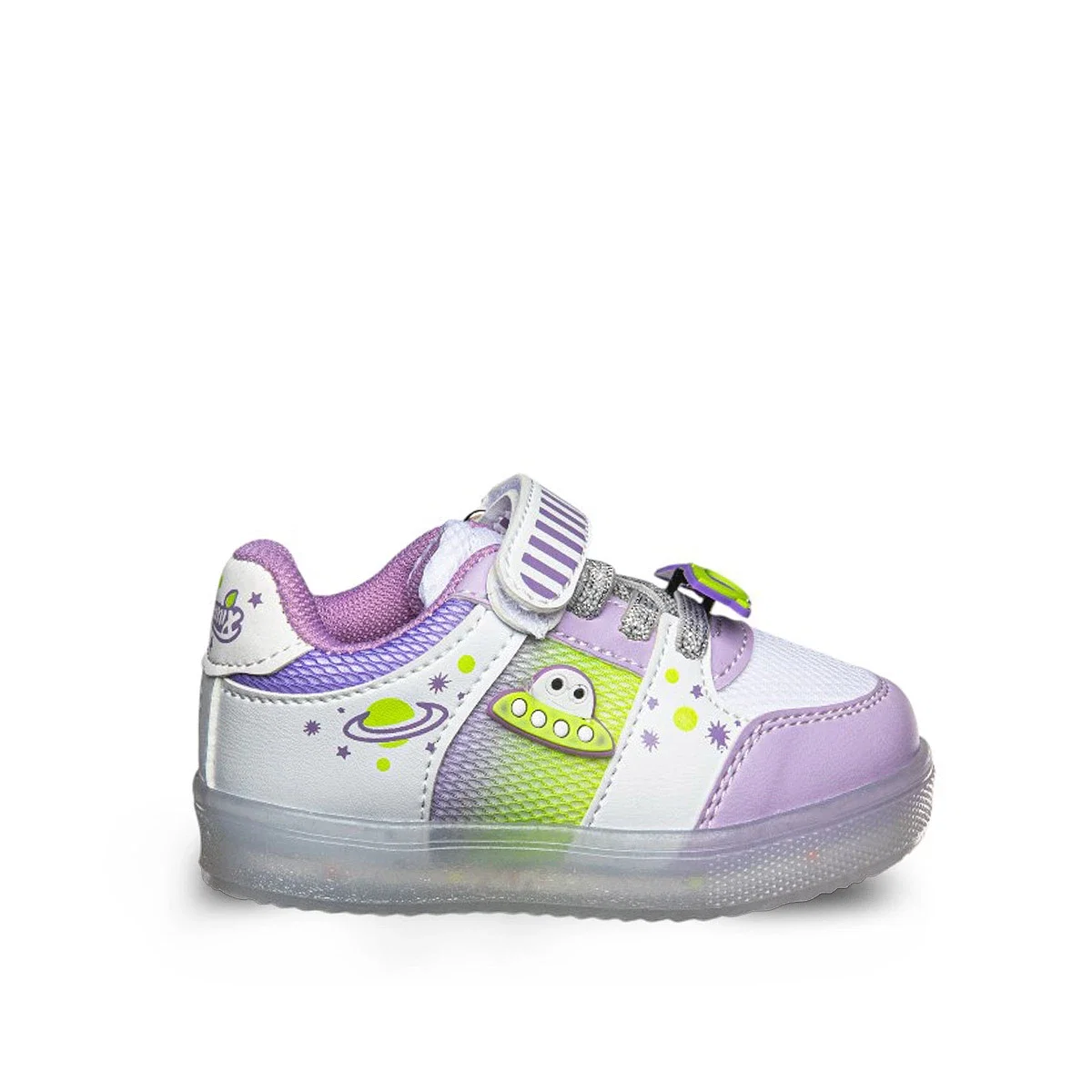 Yumix Bebe 03 Anorak Lila Beyaz - Görsel 1