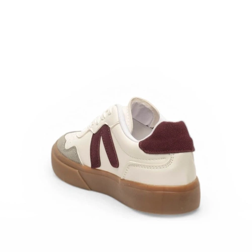 Keçeli Zenne Spor Sj01trs-v Cilt Beyaz-bordo - Görsel 3