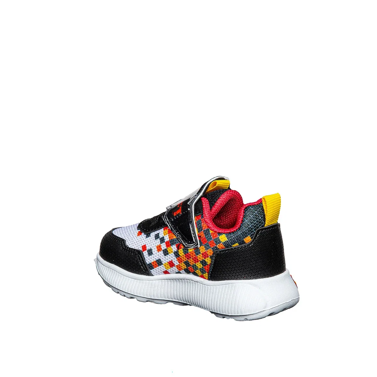 Picasso Kids Bebe 153 Anorak Işıklı Beyaz Kırmızı Siyah - Görsel 3