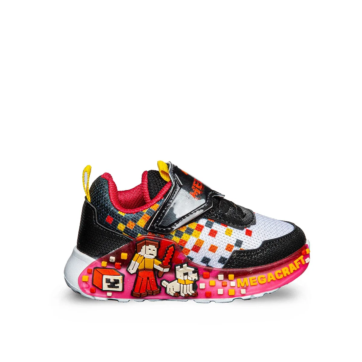 Picasso Kids Bebe 153 Anorak Işıklı Beyaz Kırmızı Siyah - Görsel 1