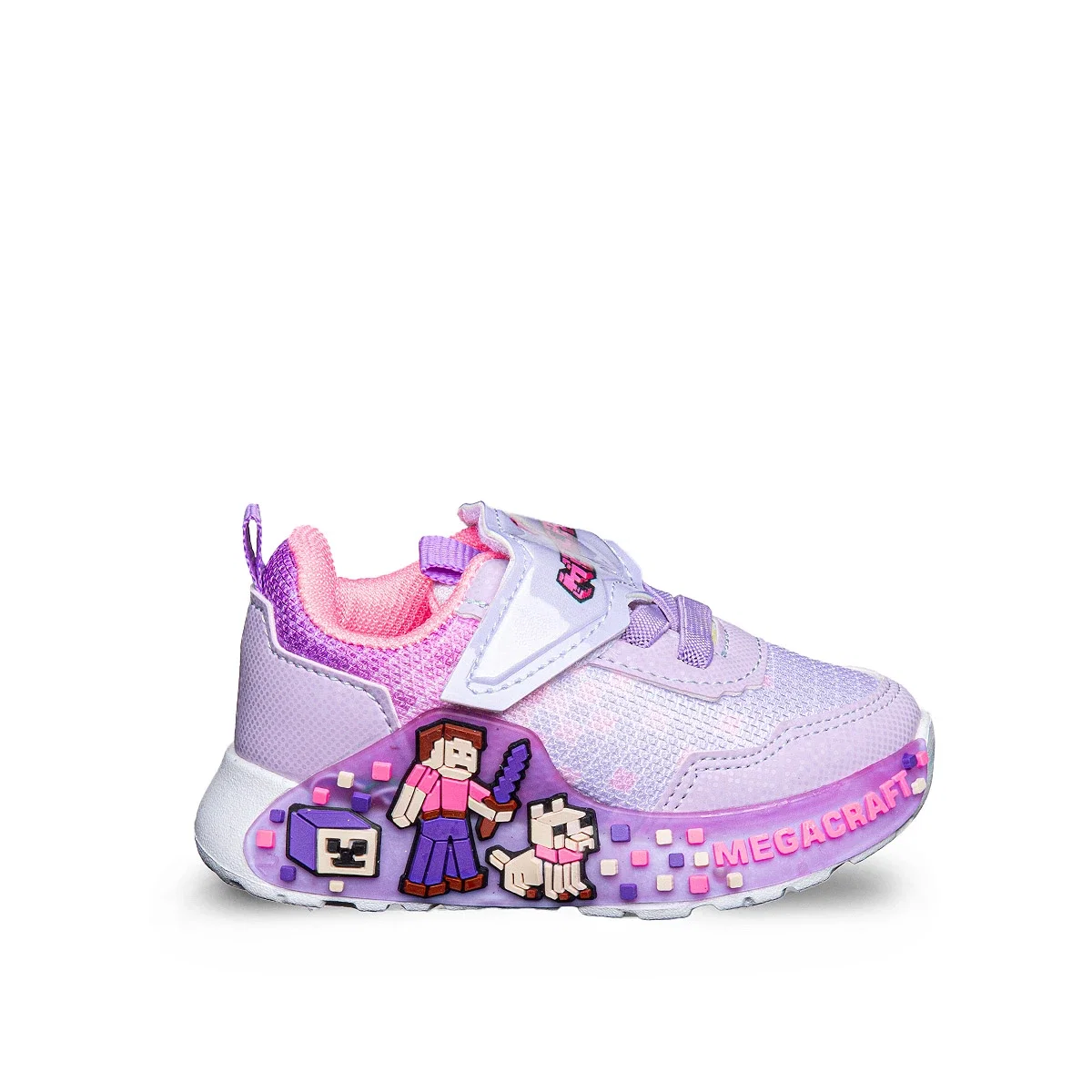 Picasso Kids Bebe 153 Anorak Işıklı Lila Pembe Mor - Görsel 1